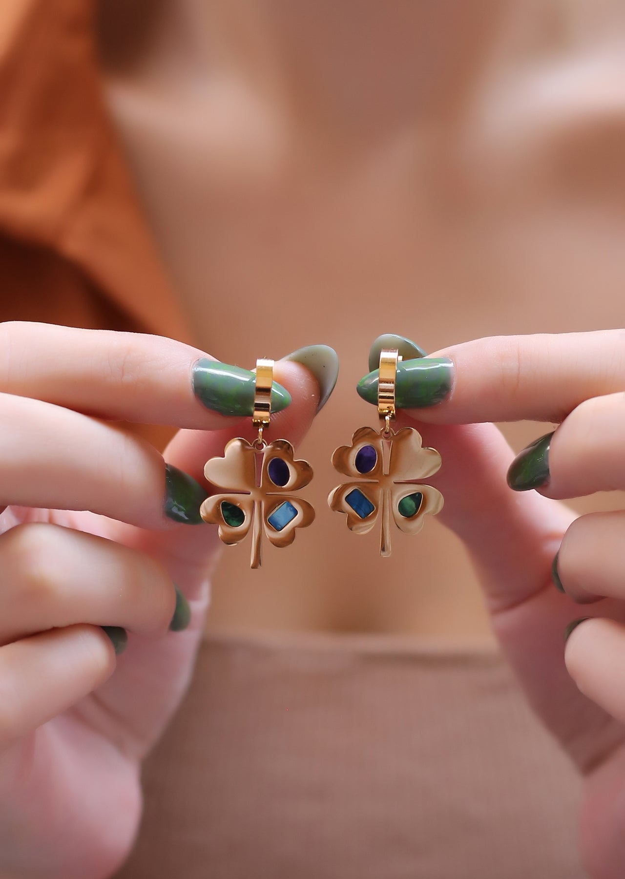 Zircon Earring