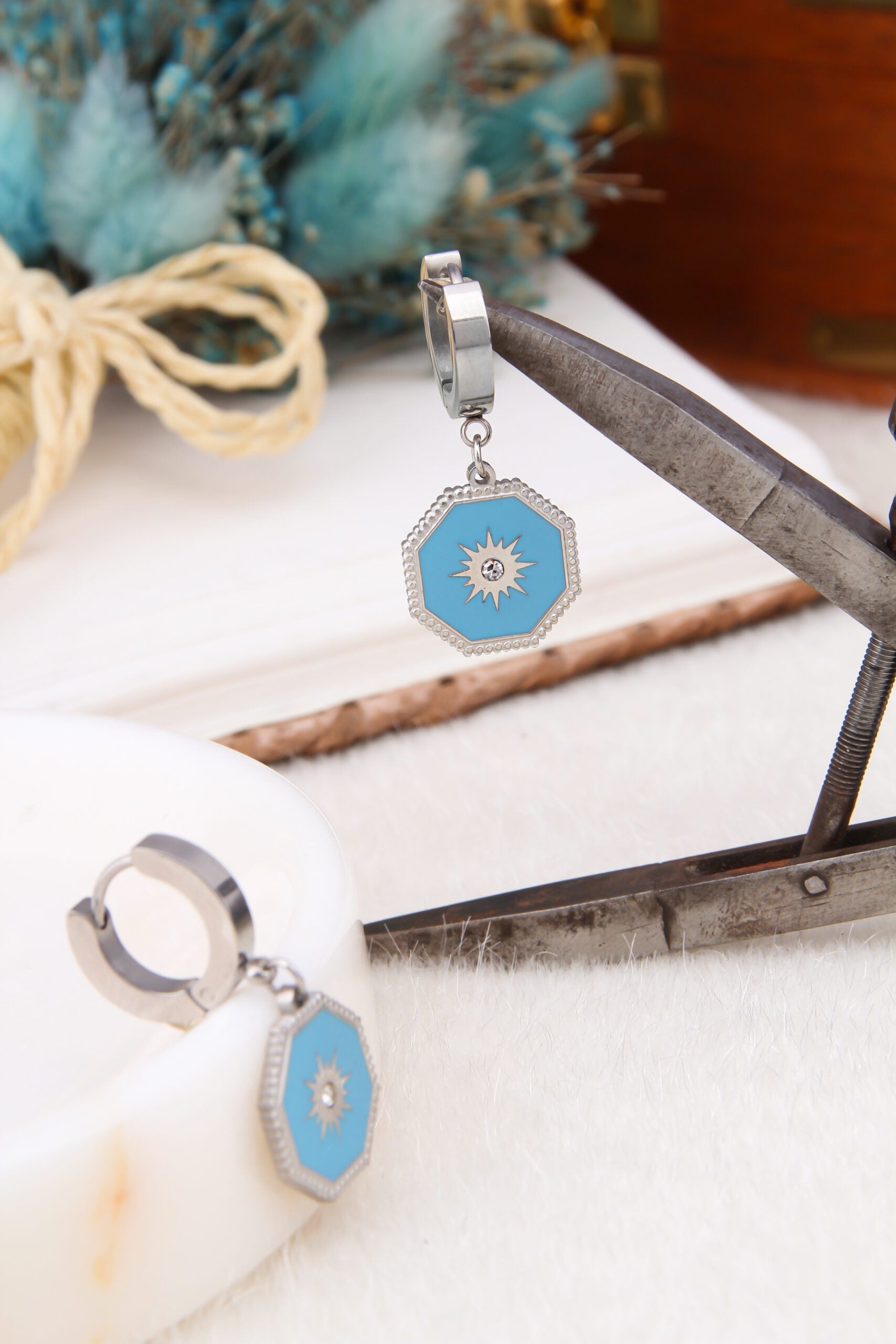 Zircon Earring