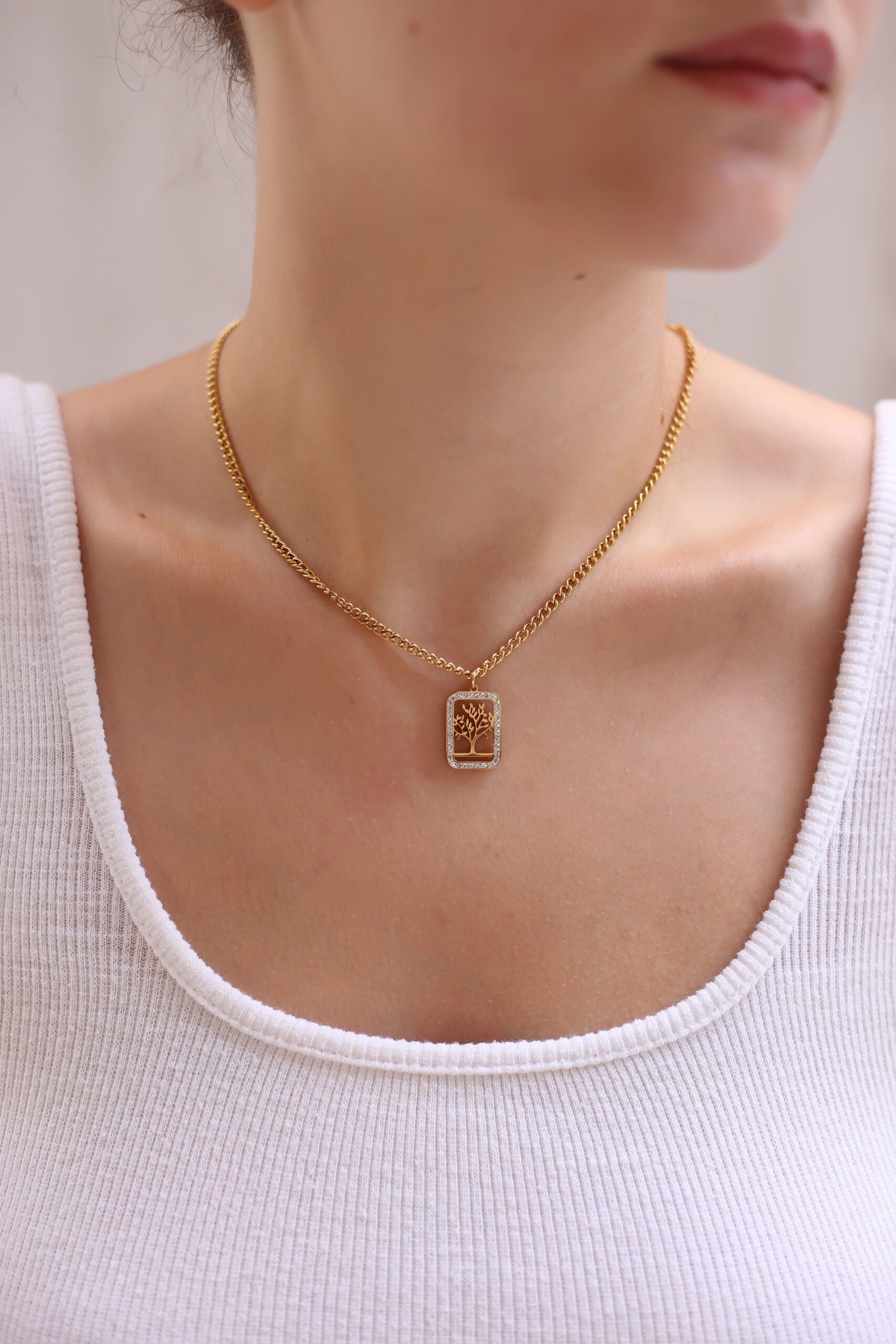 Zircon Necklace