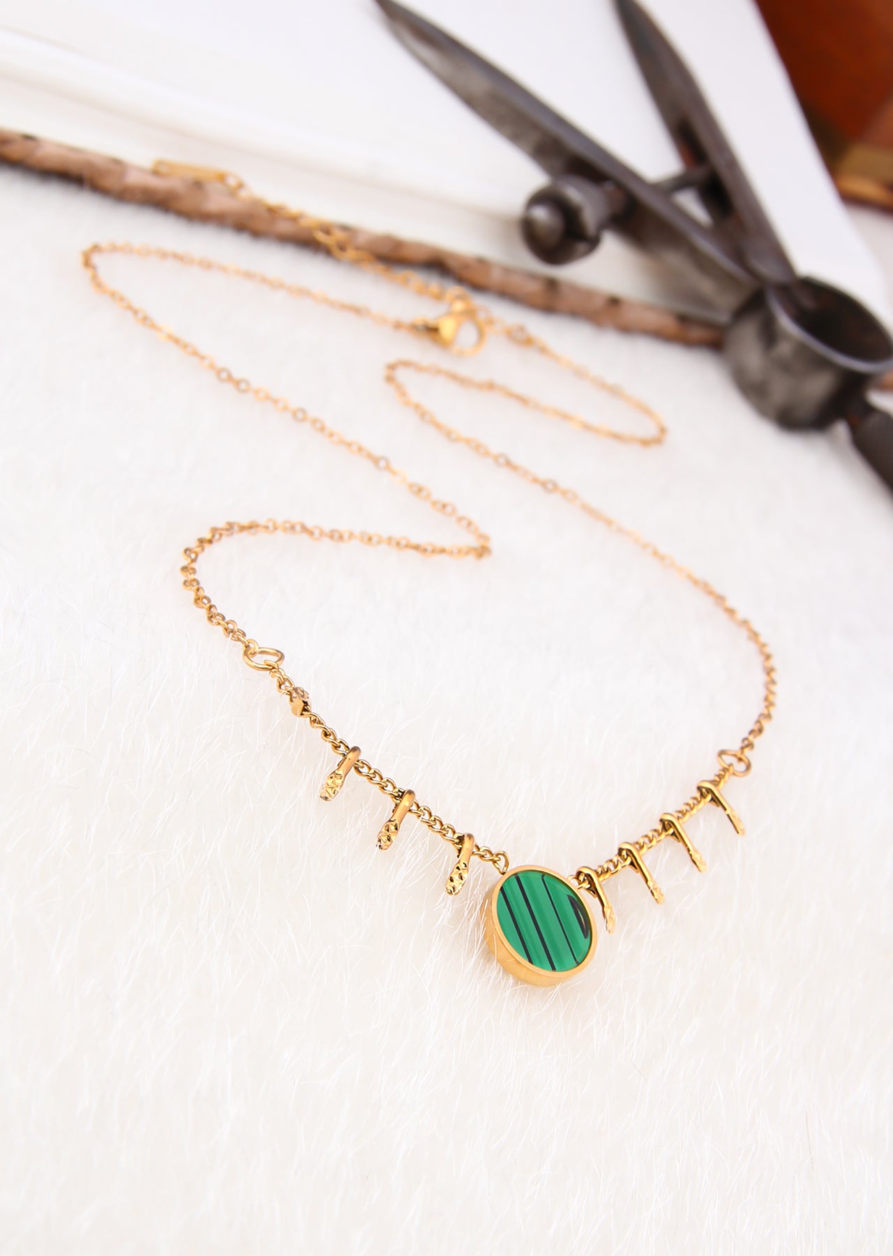 Malahite Necklace