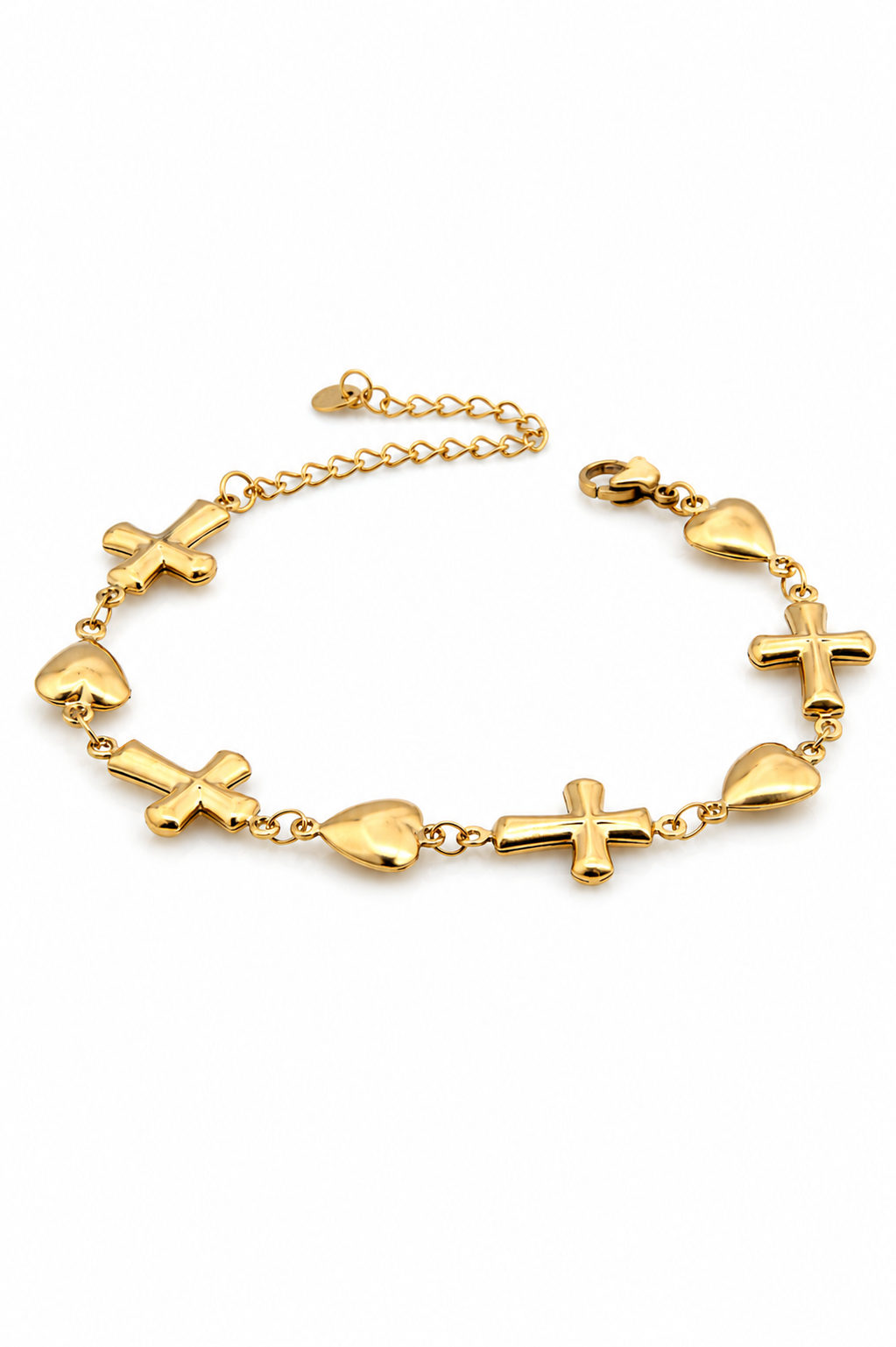 Stainless Steel Gold Bracelet