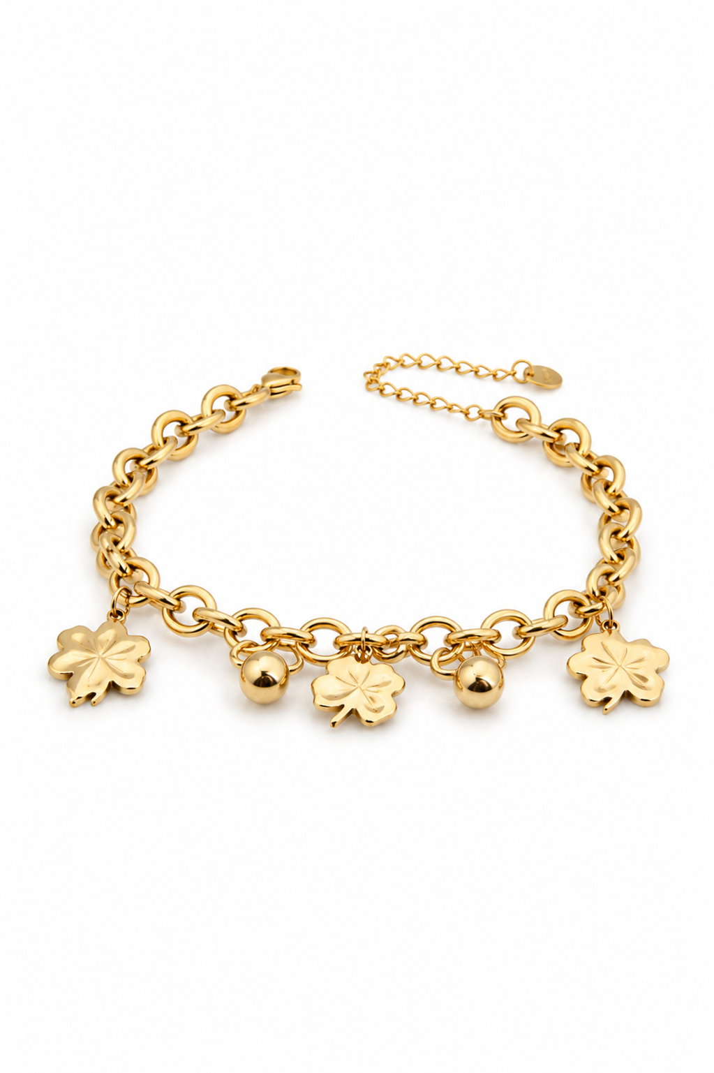Stainless Steel Gold Bracelet