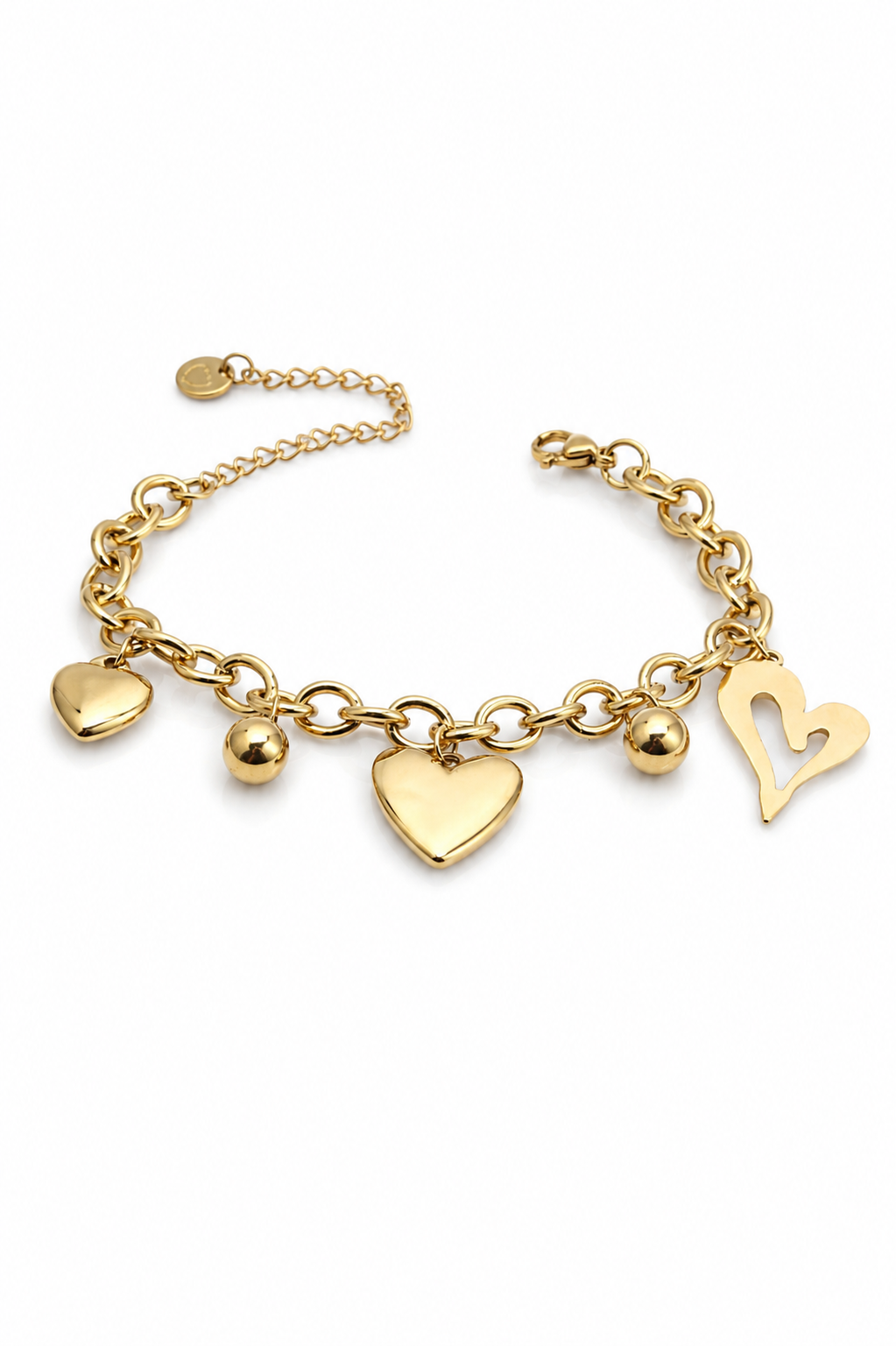 Stainless Steel Gold Bracelet