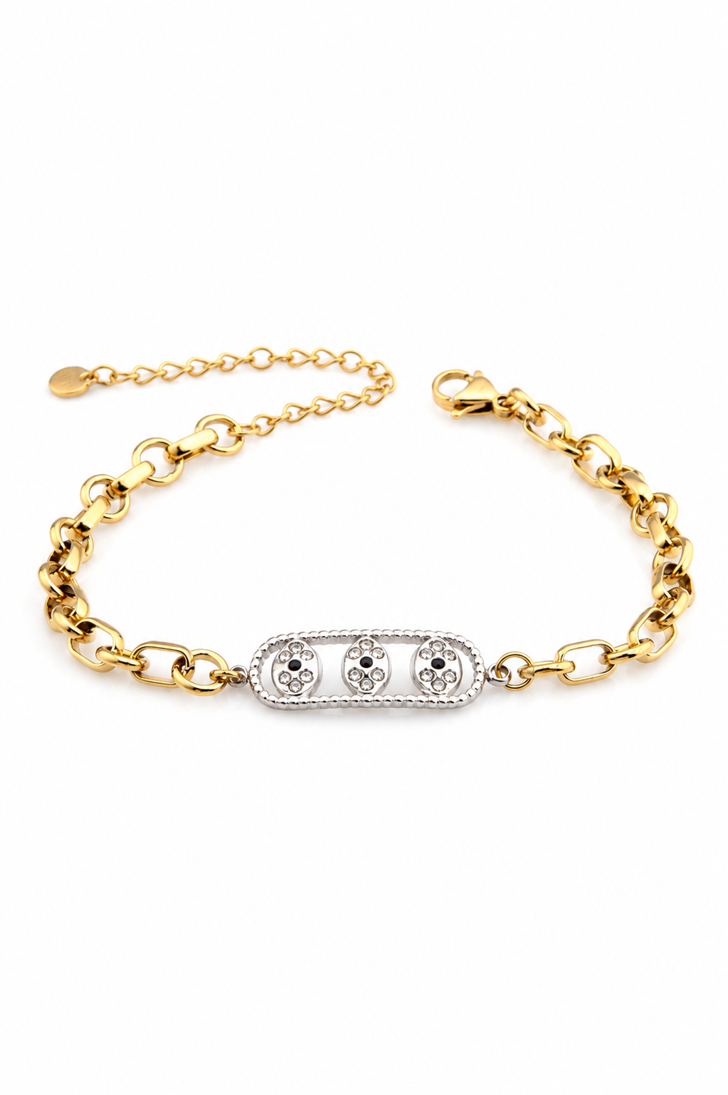 Stainless Steel Mix Colour Bracelet