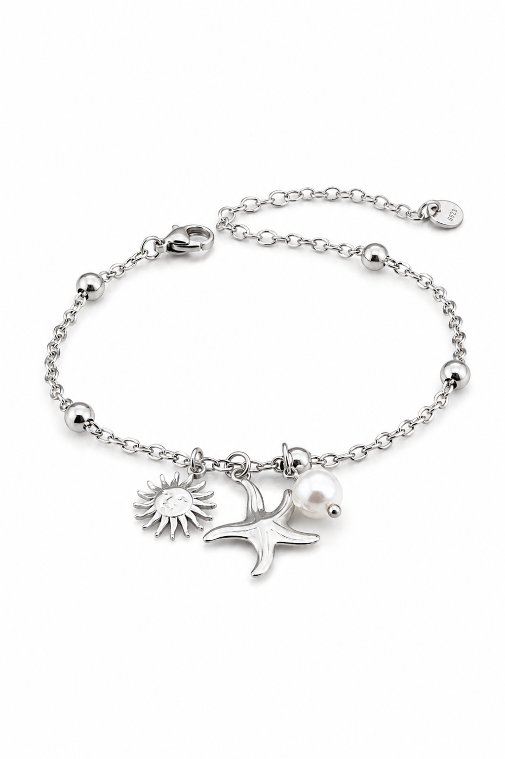 Stainless Steel White Bracelet