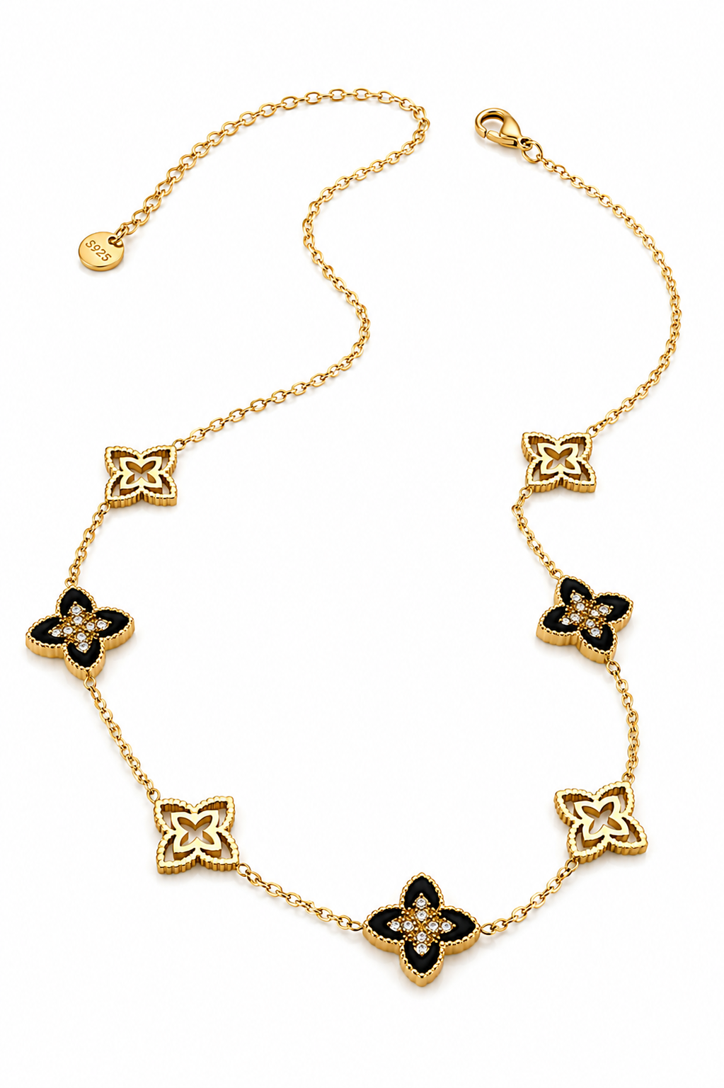 Stainless Steel Mix Colour Necklace