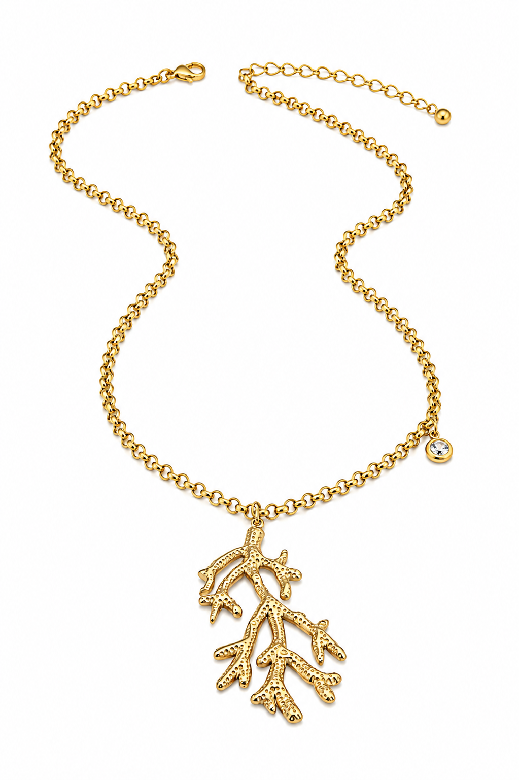 Stainless Steel White Necklace