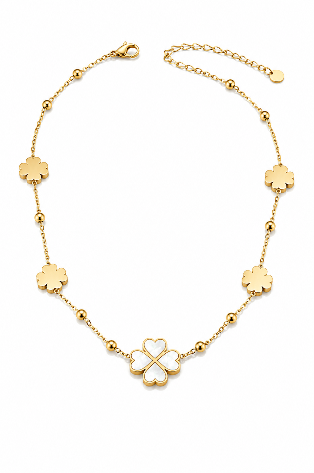 Stainless Steel White Necklace