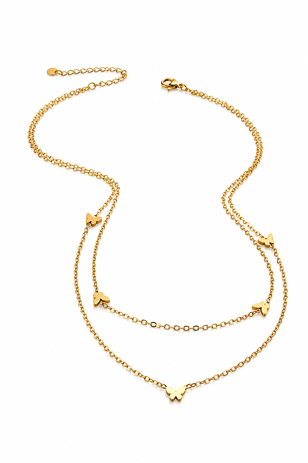 Stainless Steel Gold Necklace