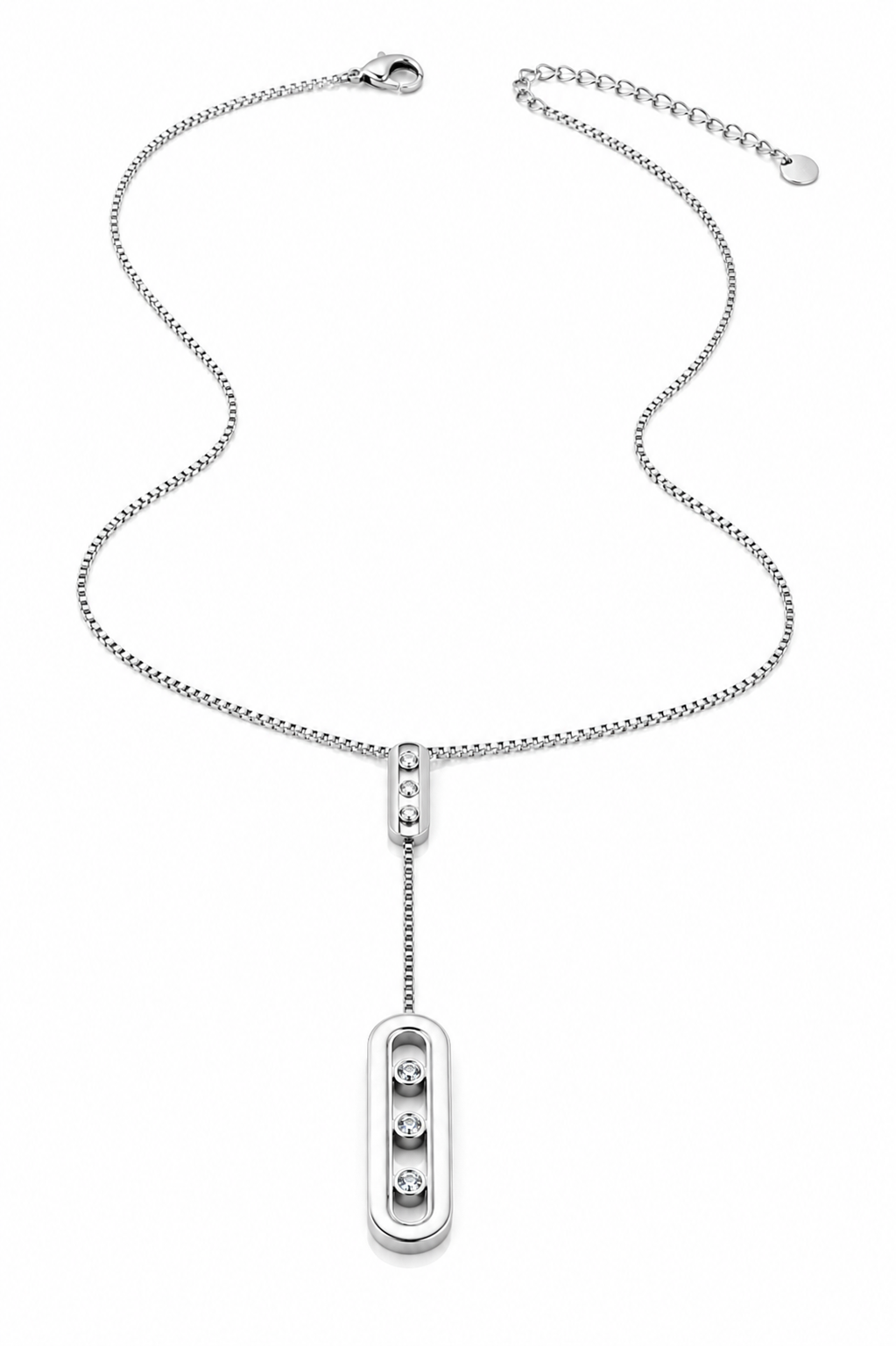 Stainless Steel White Necklace