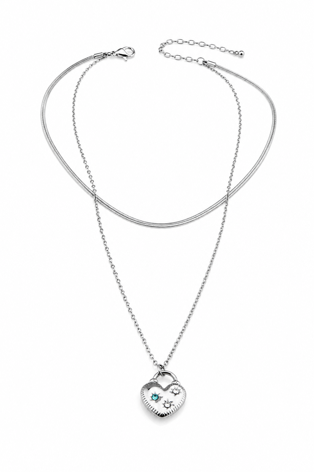 Stainless Steel Mix Colour Necklace