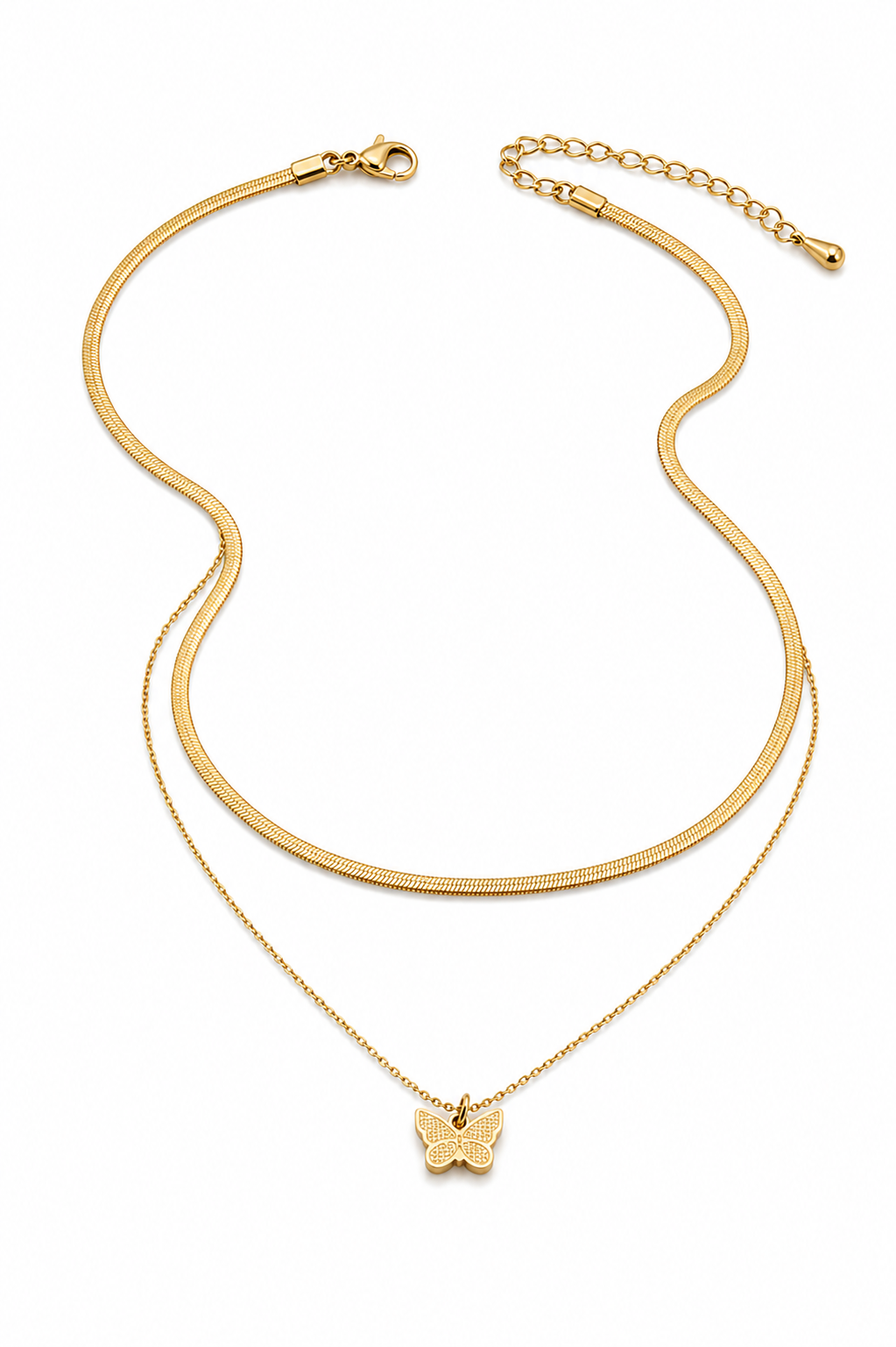 Stainless Steel Gold Necklace