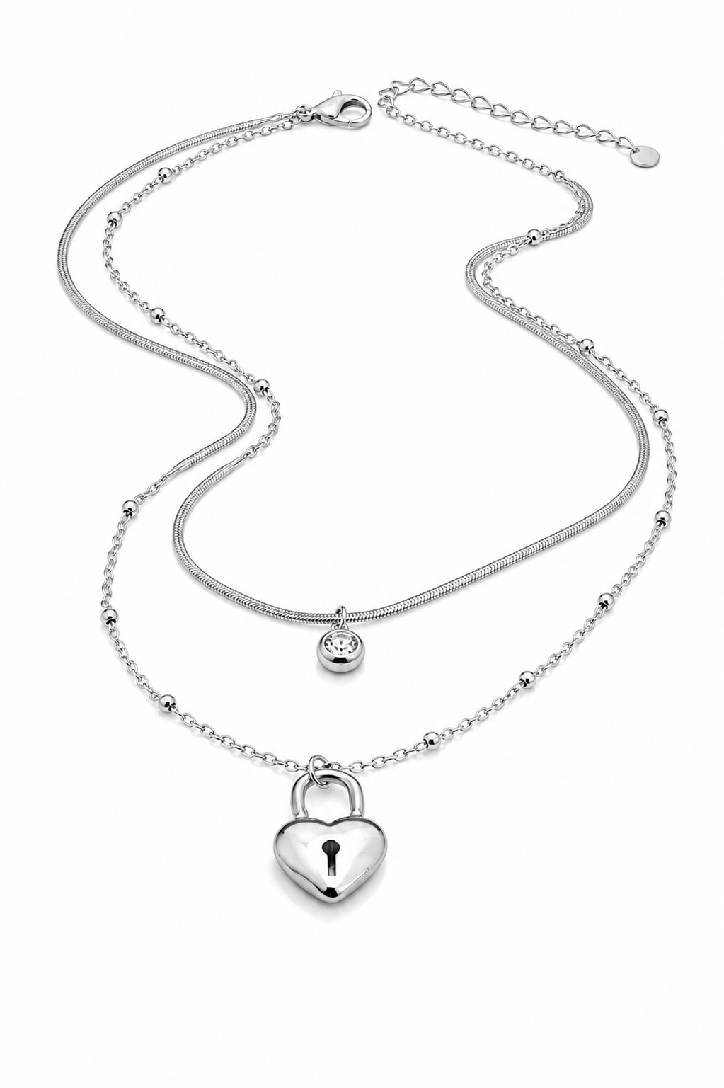 Stainless Steel White Necklace