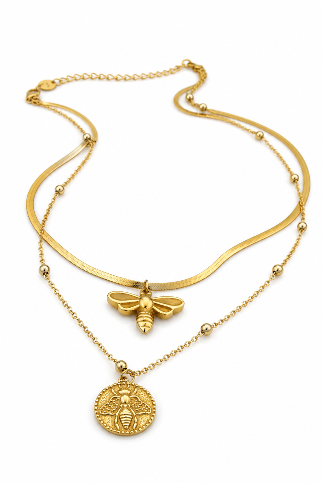 Stainless Steel Gold Necklace