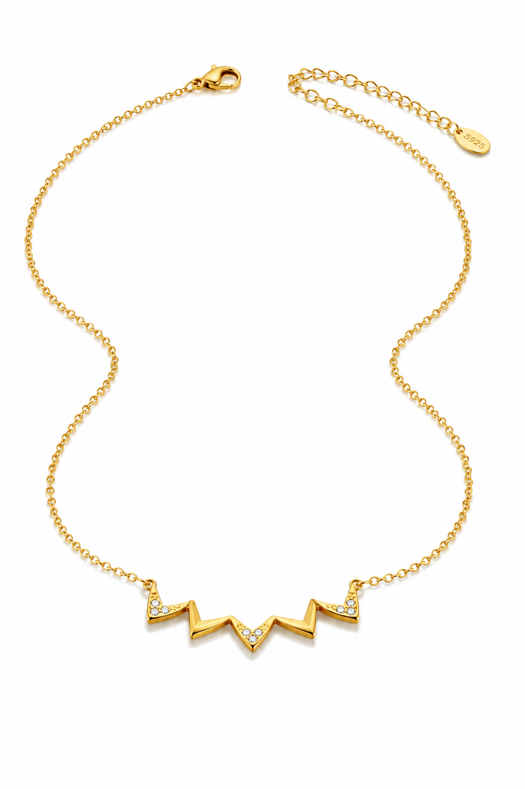 Stainless Steel White Necklace