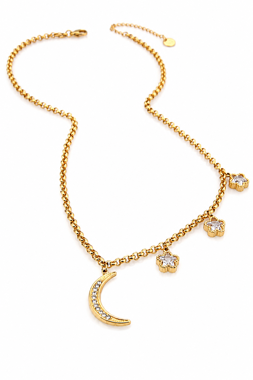 Stainless Steel White Necklace