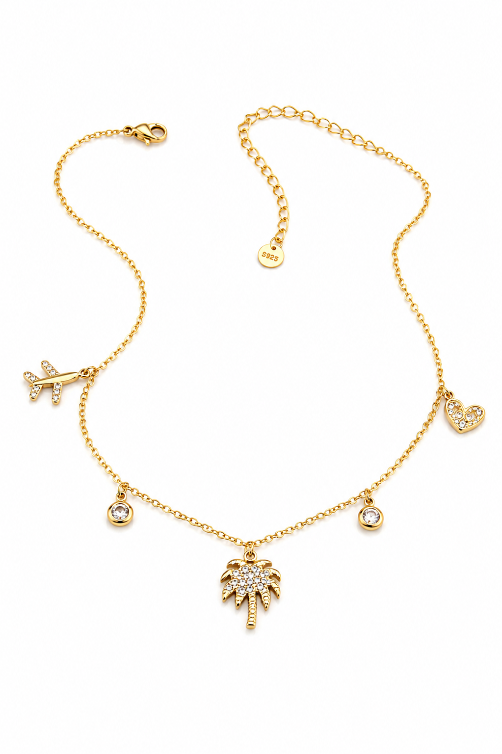 Stainless Steel White Necklace