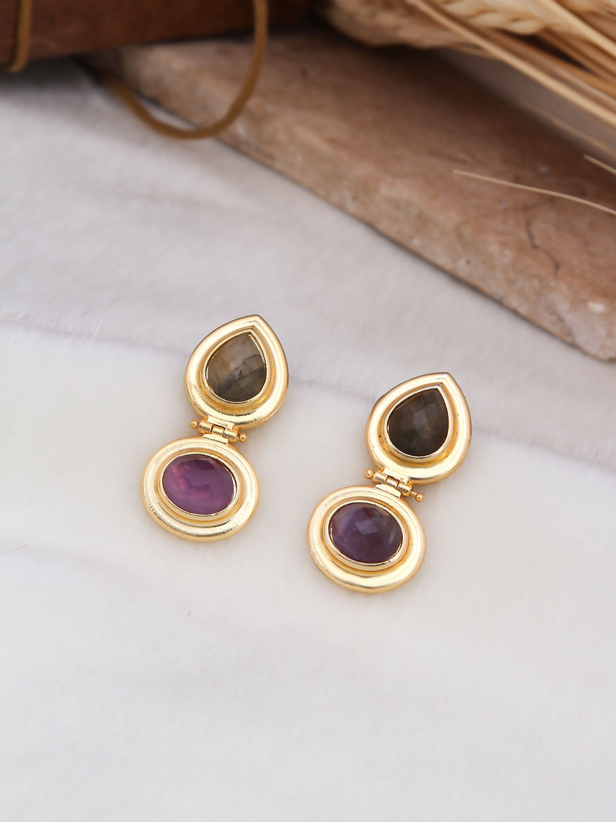 Amethyst Boucle d'oreilles