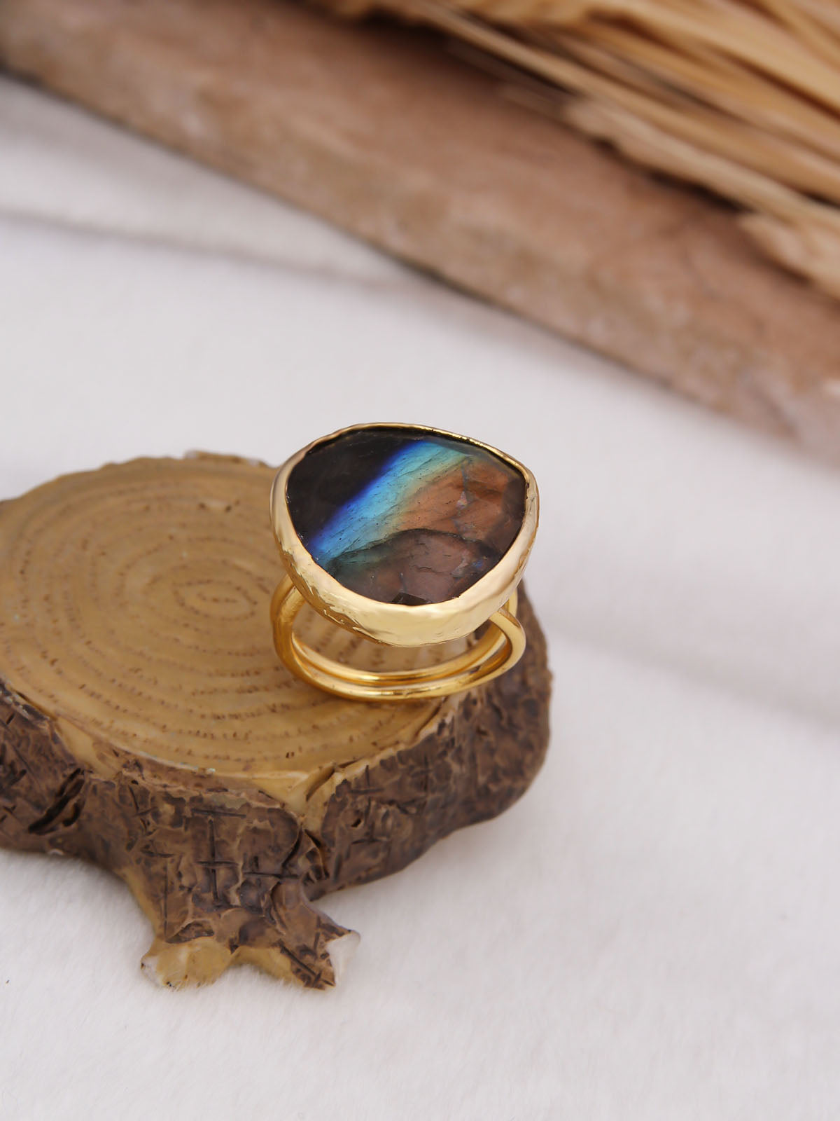 Labradorite Bague
