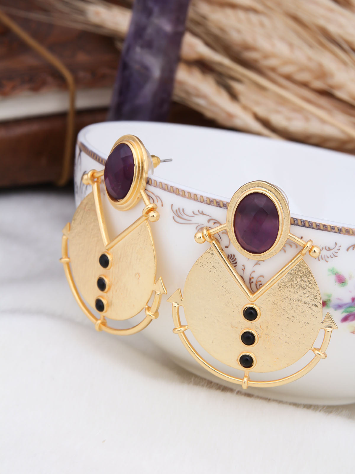 Amethyst Boucle d'oreilles