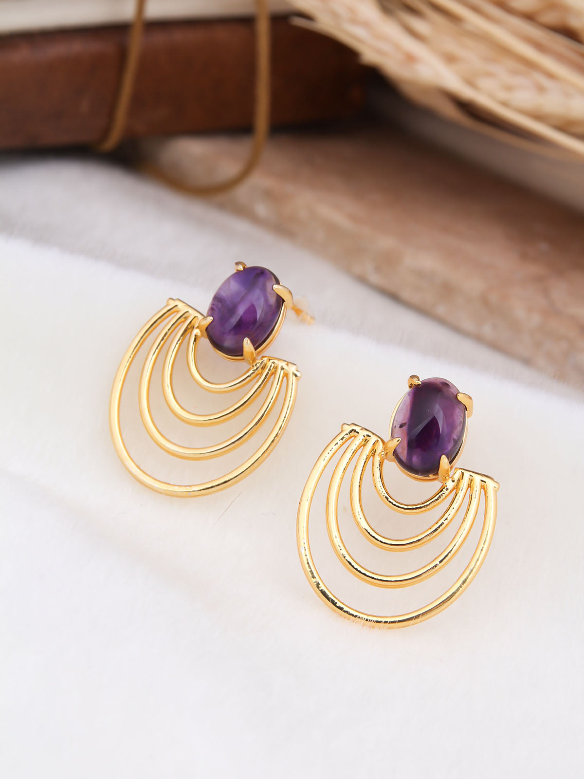 Amethyst Earring