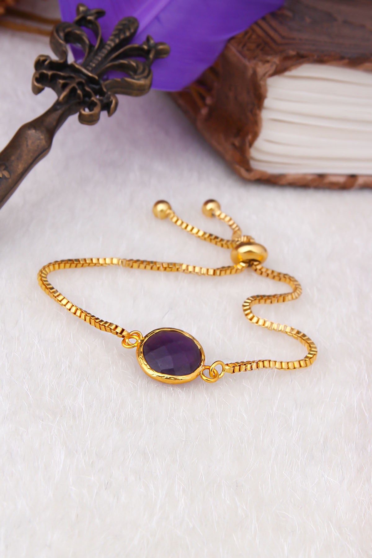 Bracciale di ametista