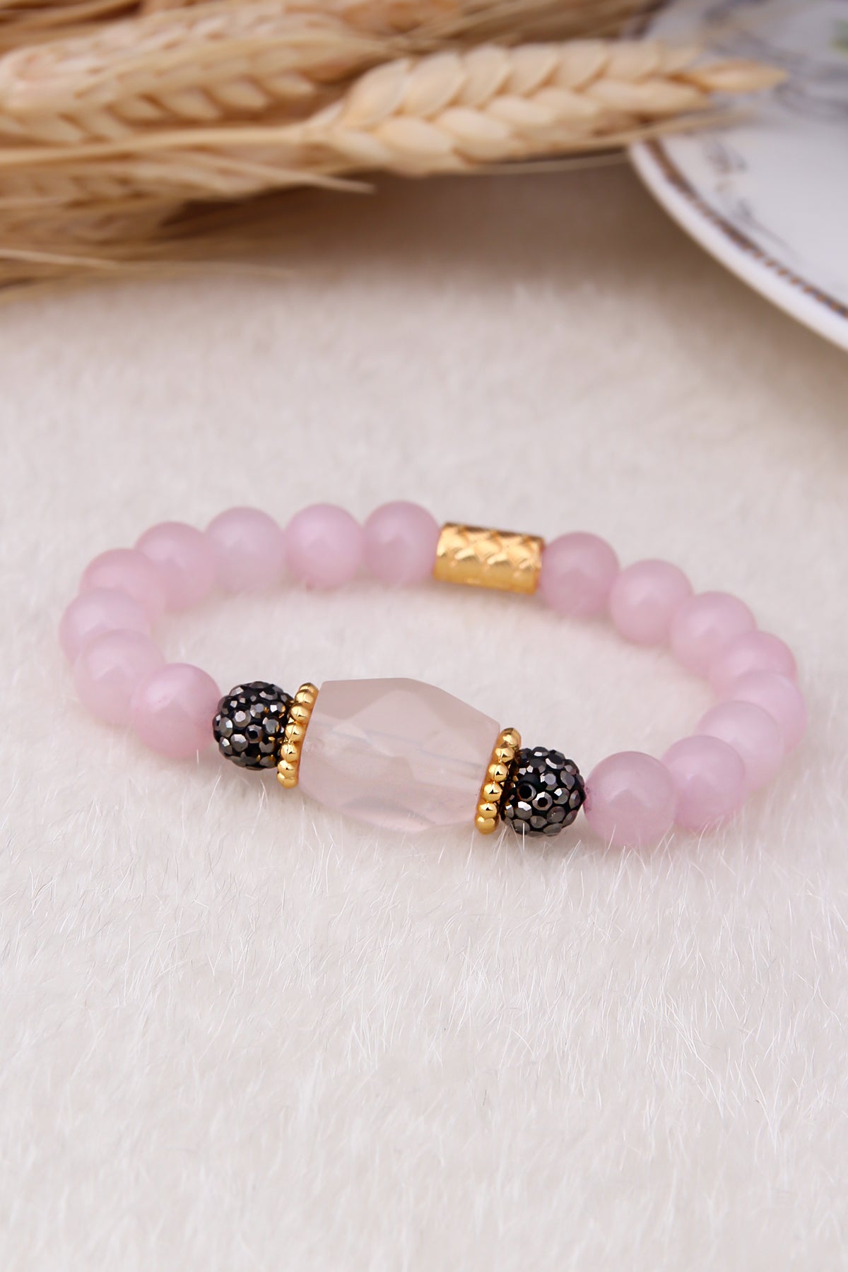 Pink Quartz Bracelets