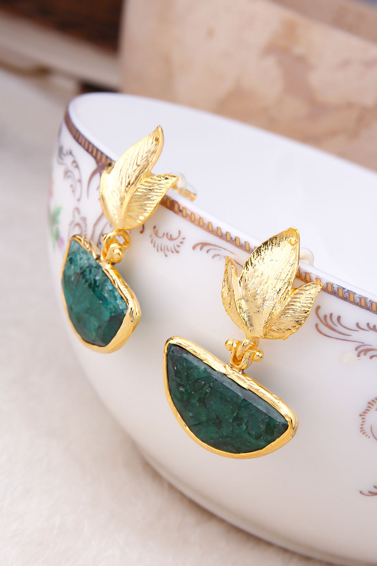 Agate Boucles d'oreilles