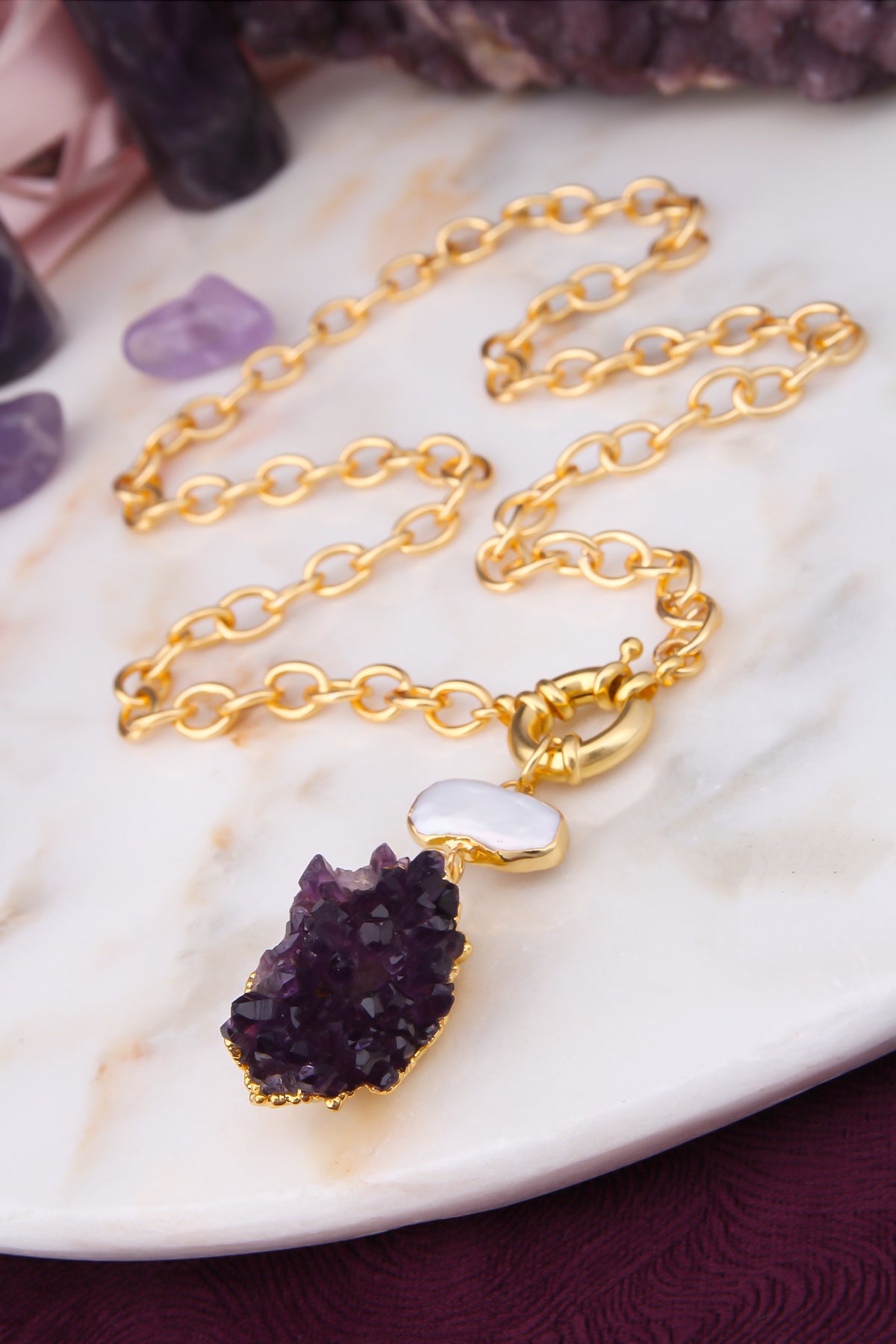 Amethyst Collier