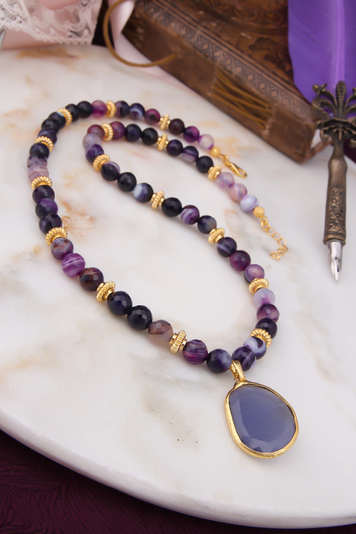 Agate Necklace