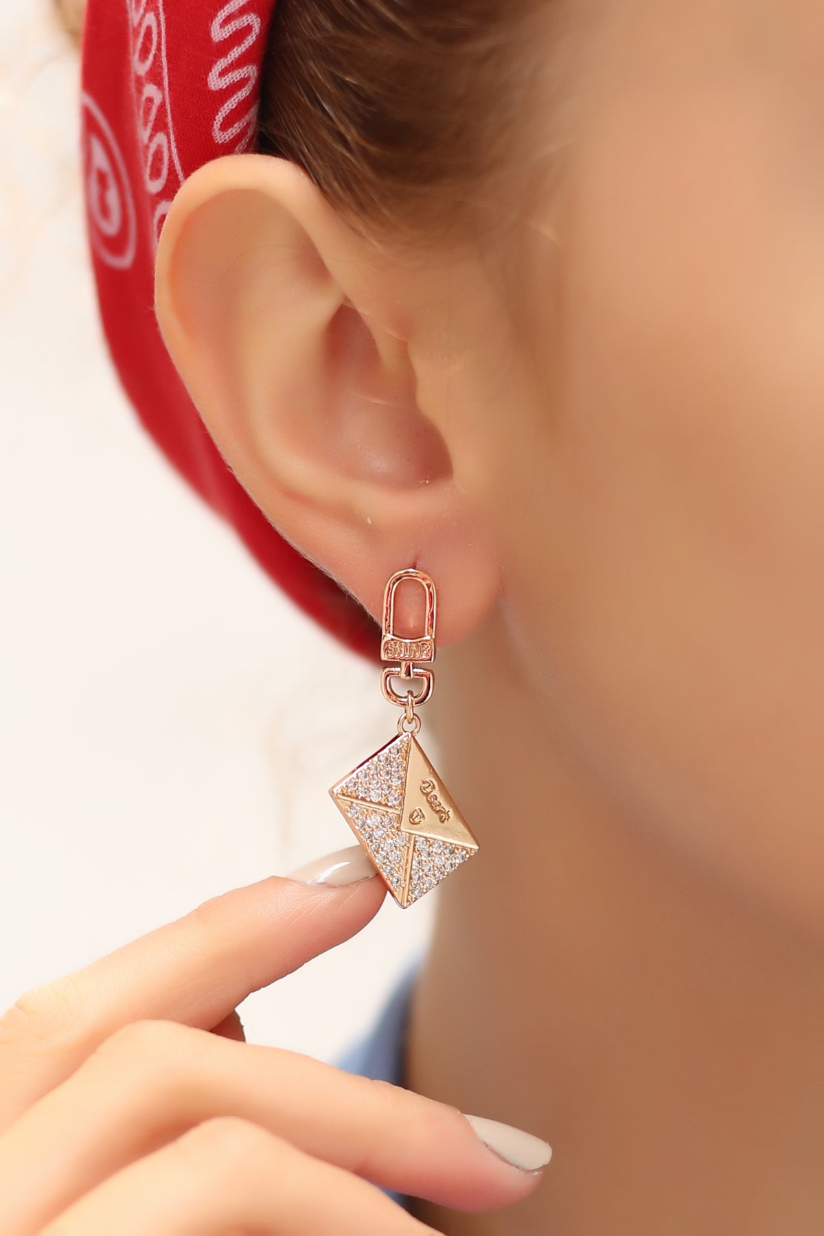 Boucles D'oreilles Zircon