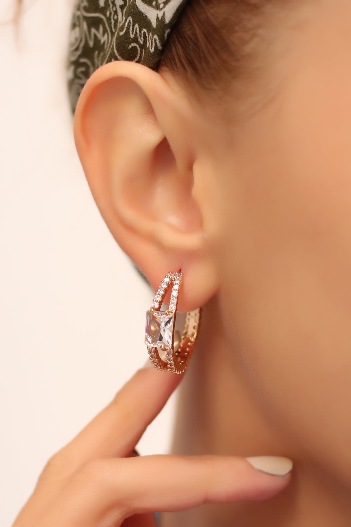 Boucles D'oreilles Zircon