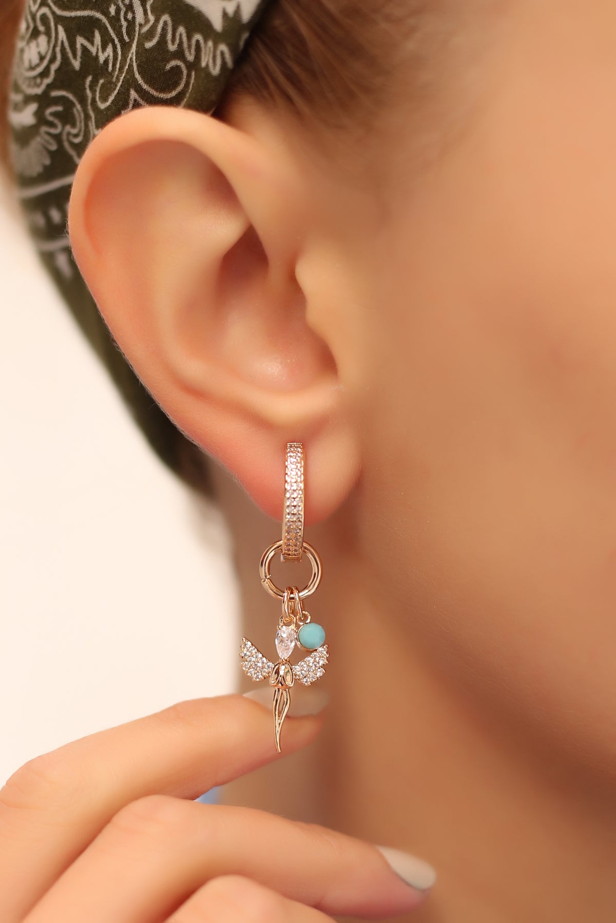 Boucles D'oreilles Zircon