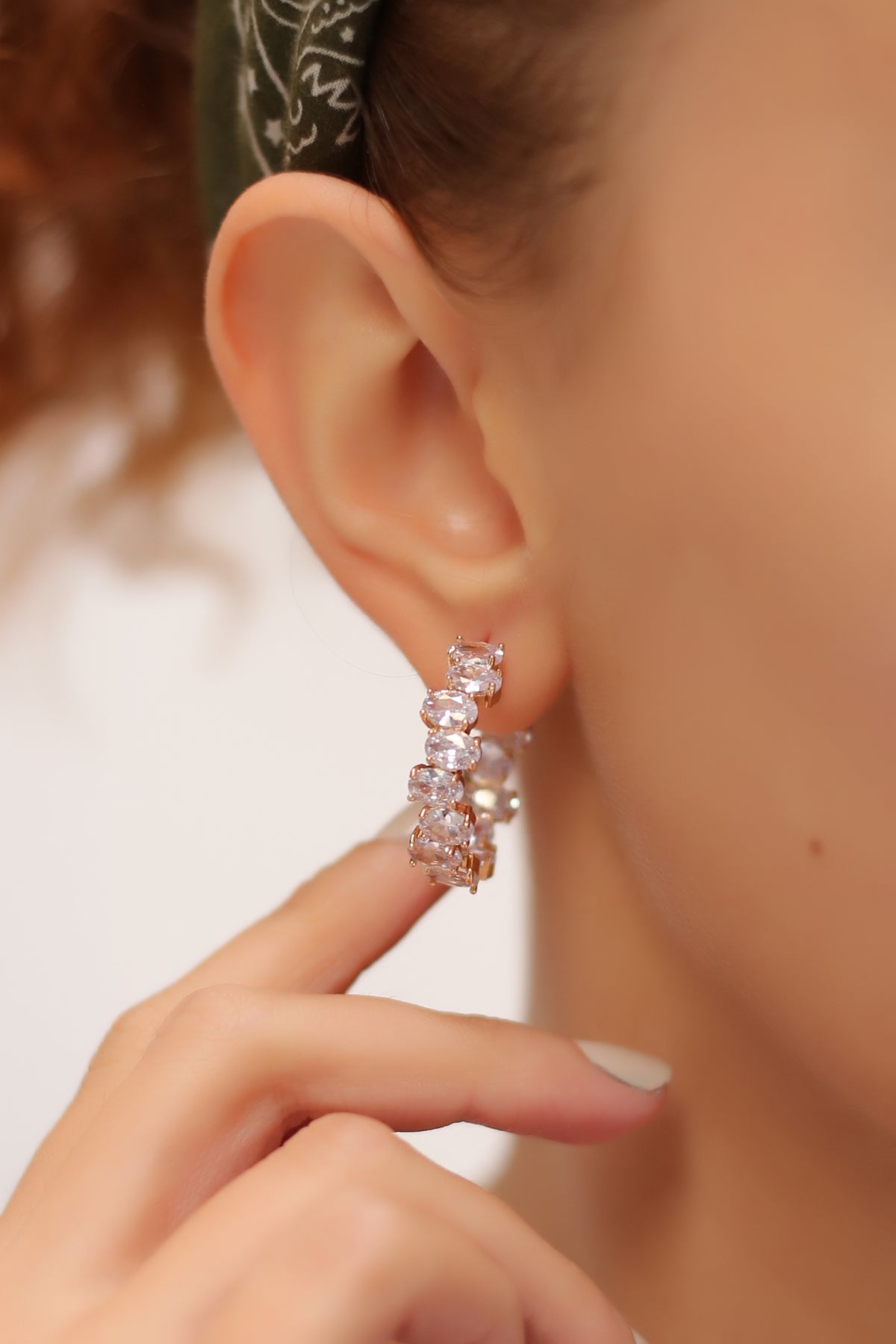 Boucles D'oreilles Zircon