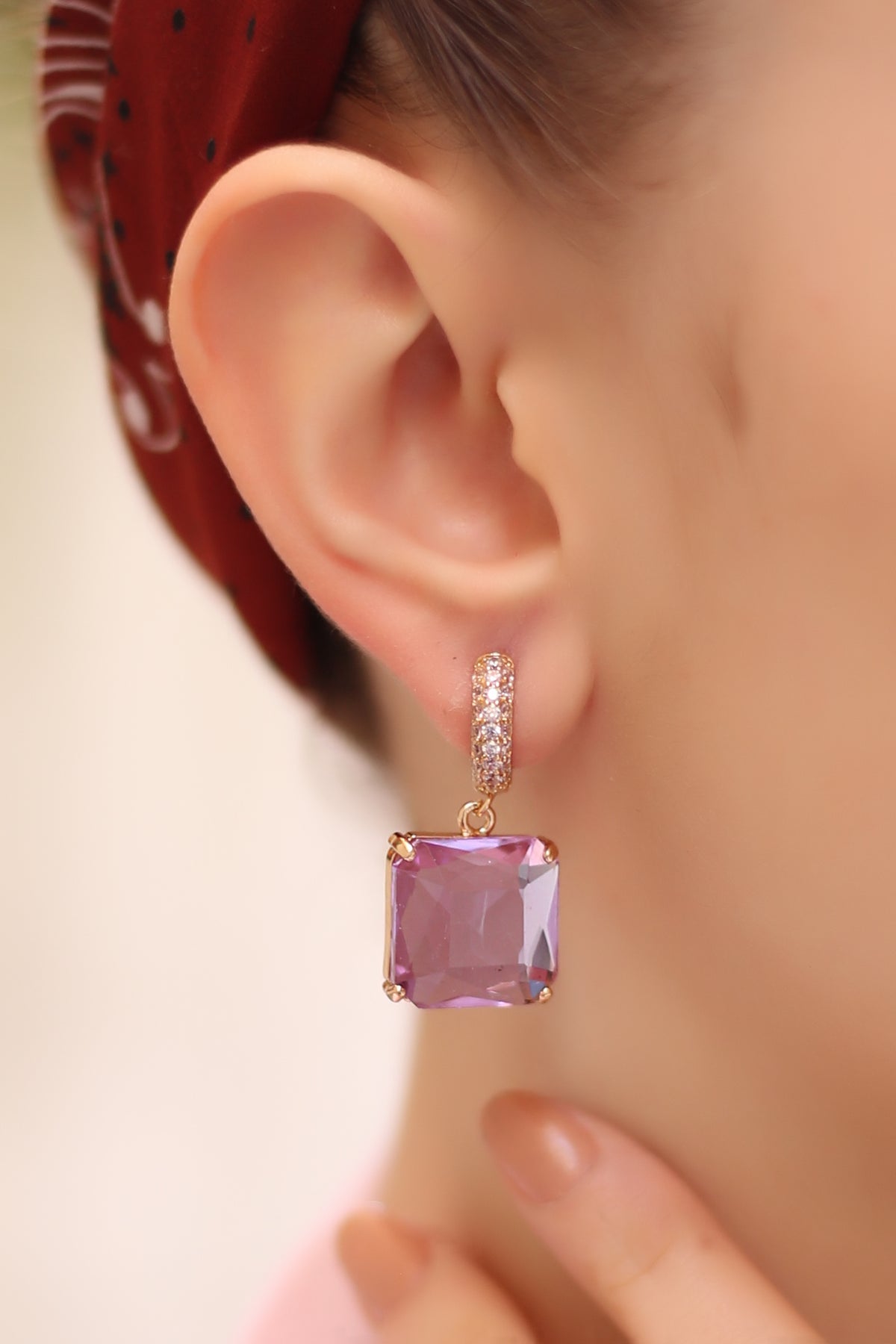 Boucles D'oreilles Zircon