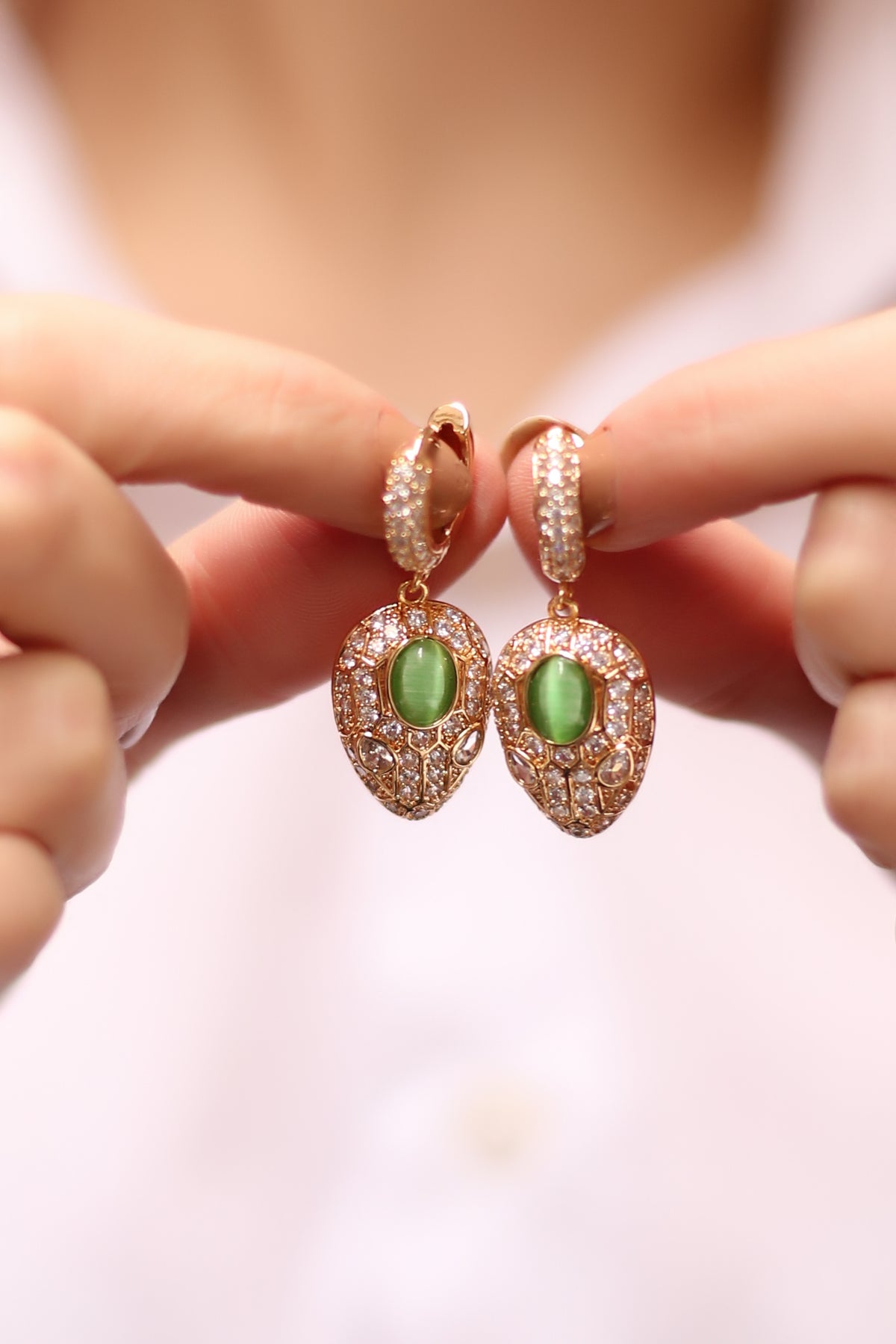 Boucles D'oreilles Zircon