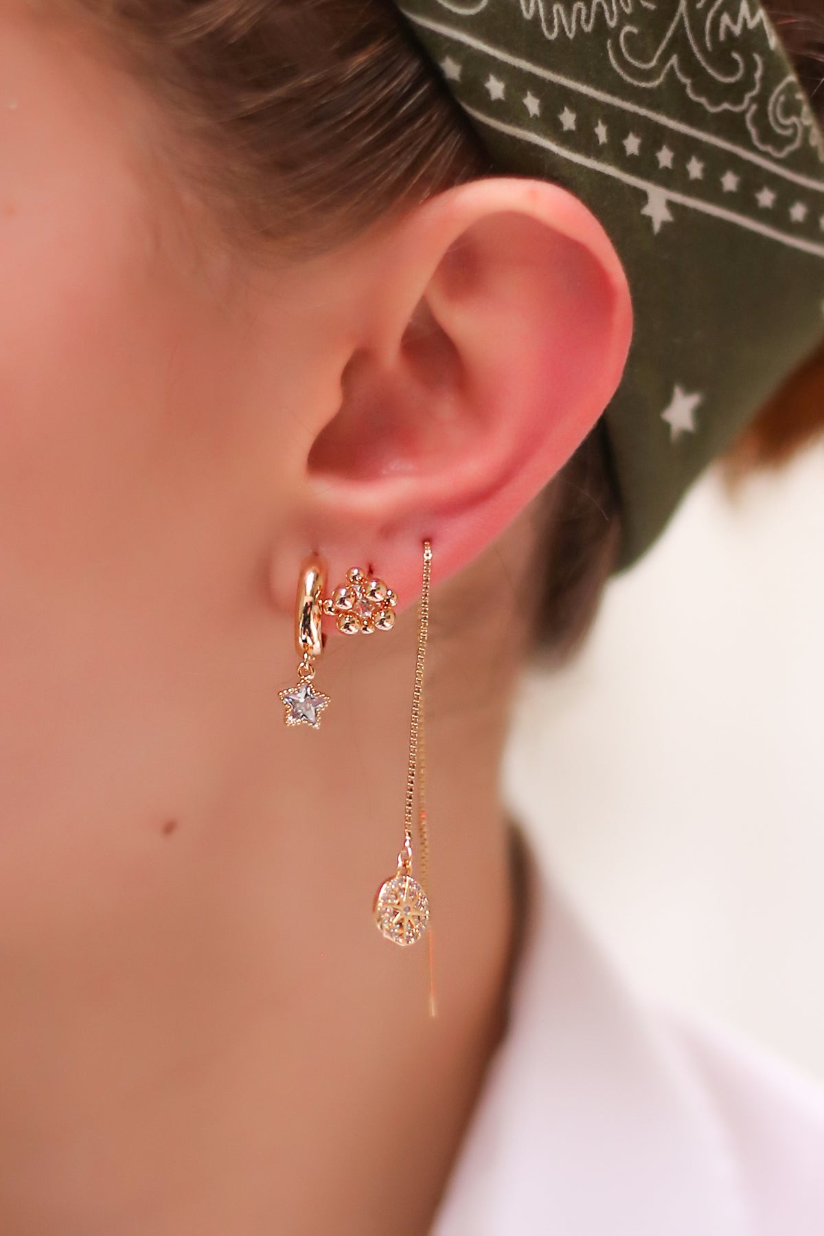 Boucles D'oreilles Zircon