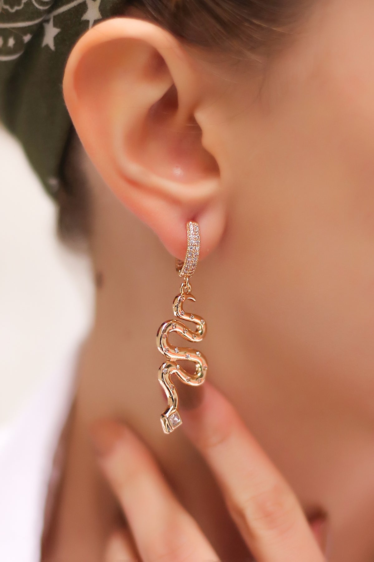 Boucles D'oreilles Zircon