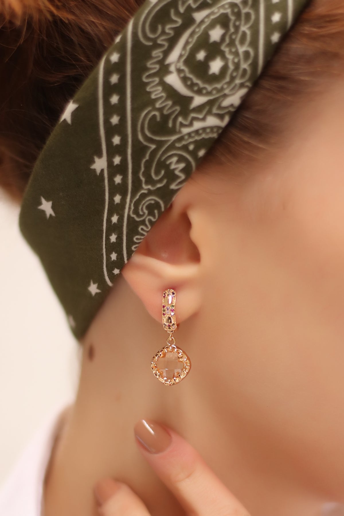 Boucles D'oreilles Zircon