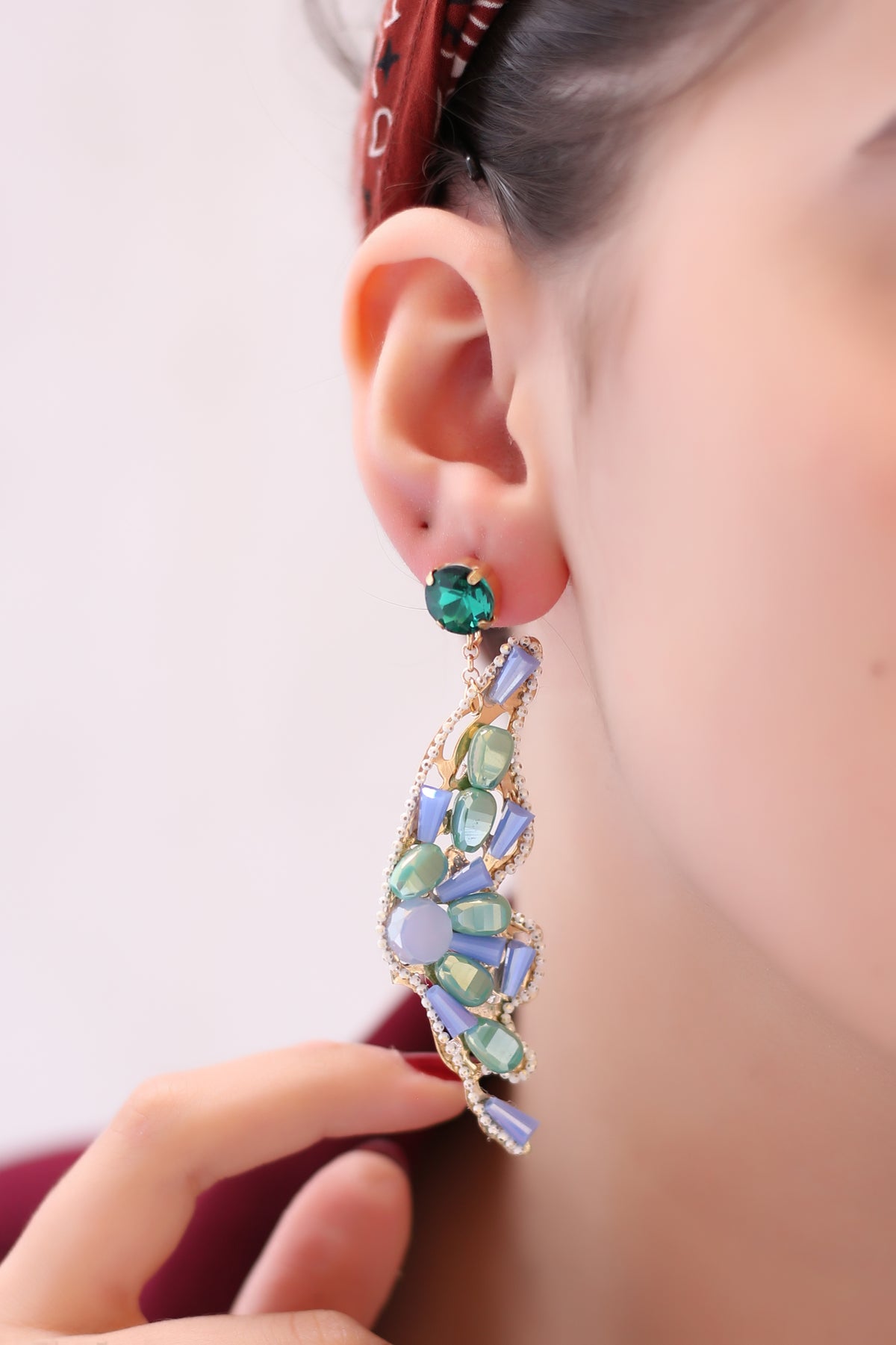 Boucles D'oreilles Zircon