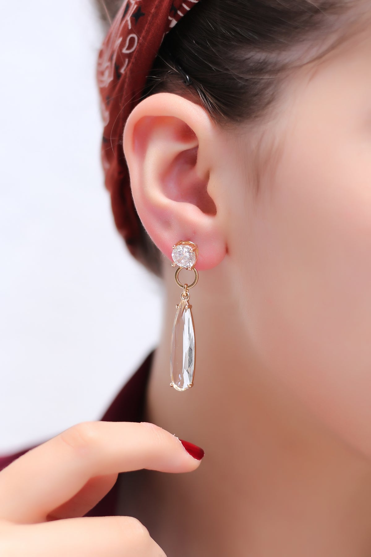Boucles D'oreilles Zircon