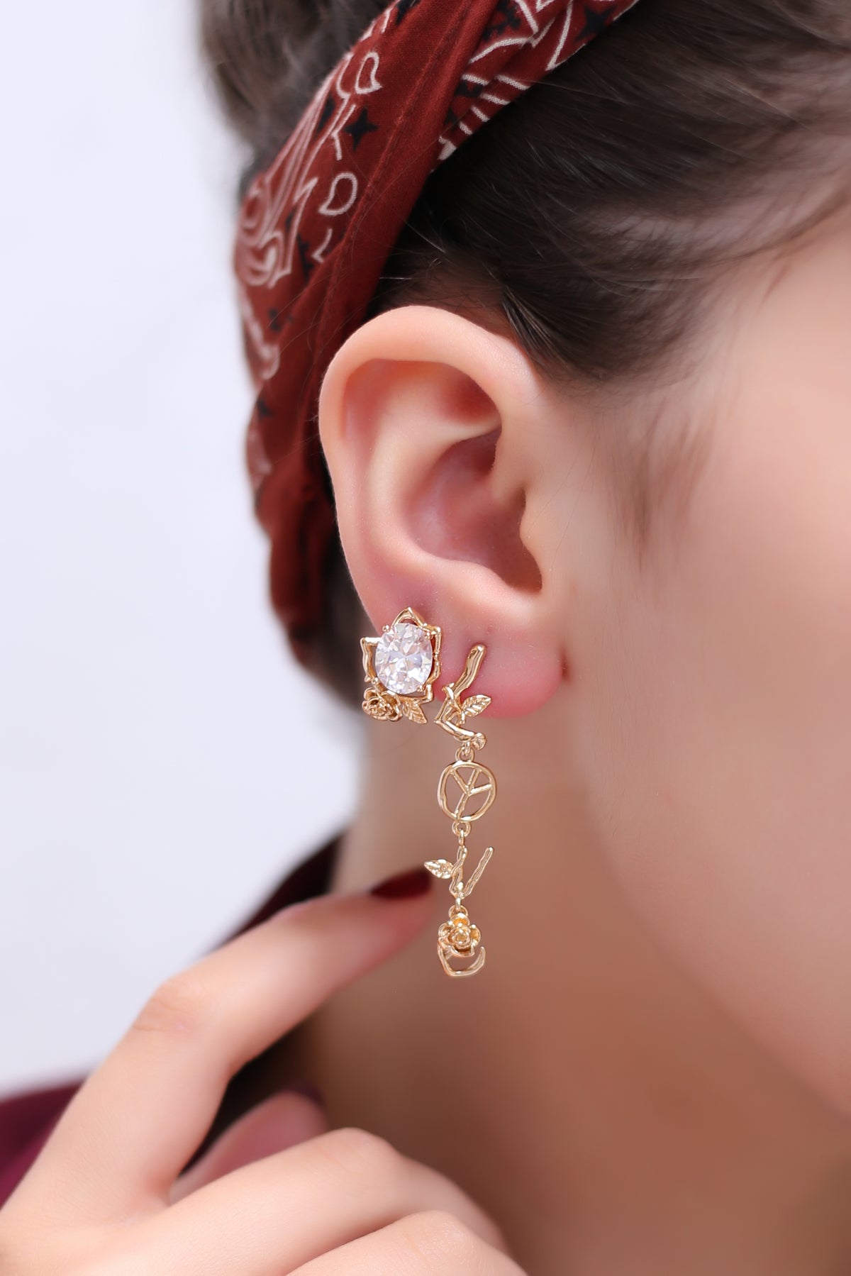 Boucles D'oreilles Zircon