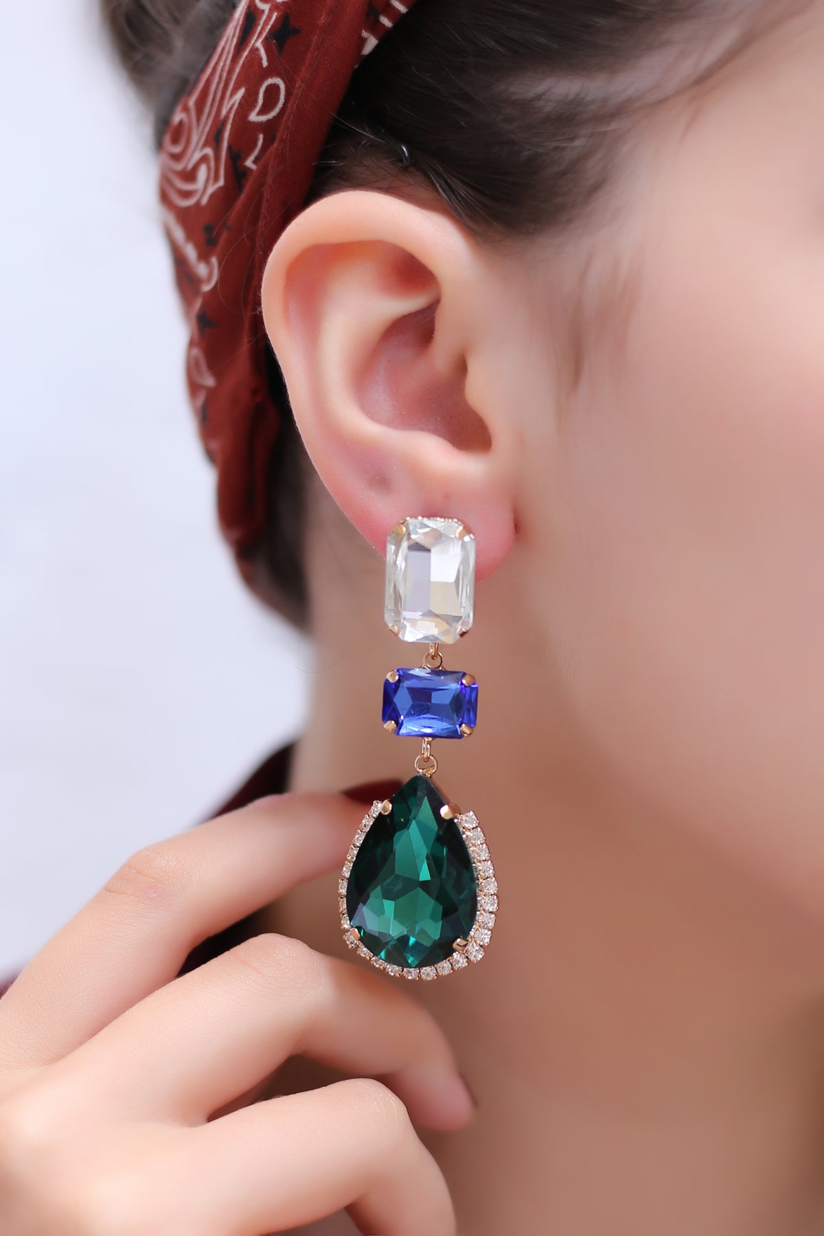 Boucles D'oreilles Zircon