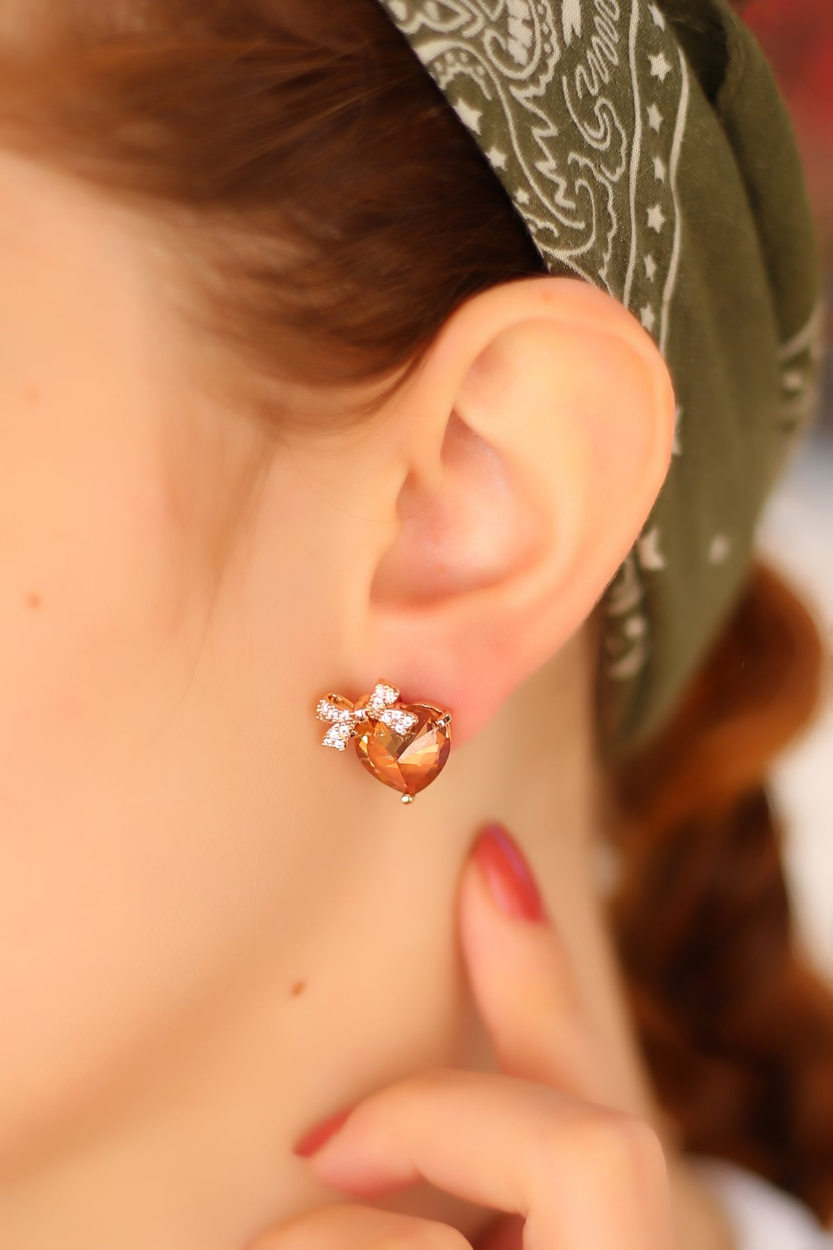 Boucles D'oreilles Zircon
