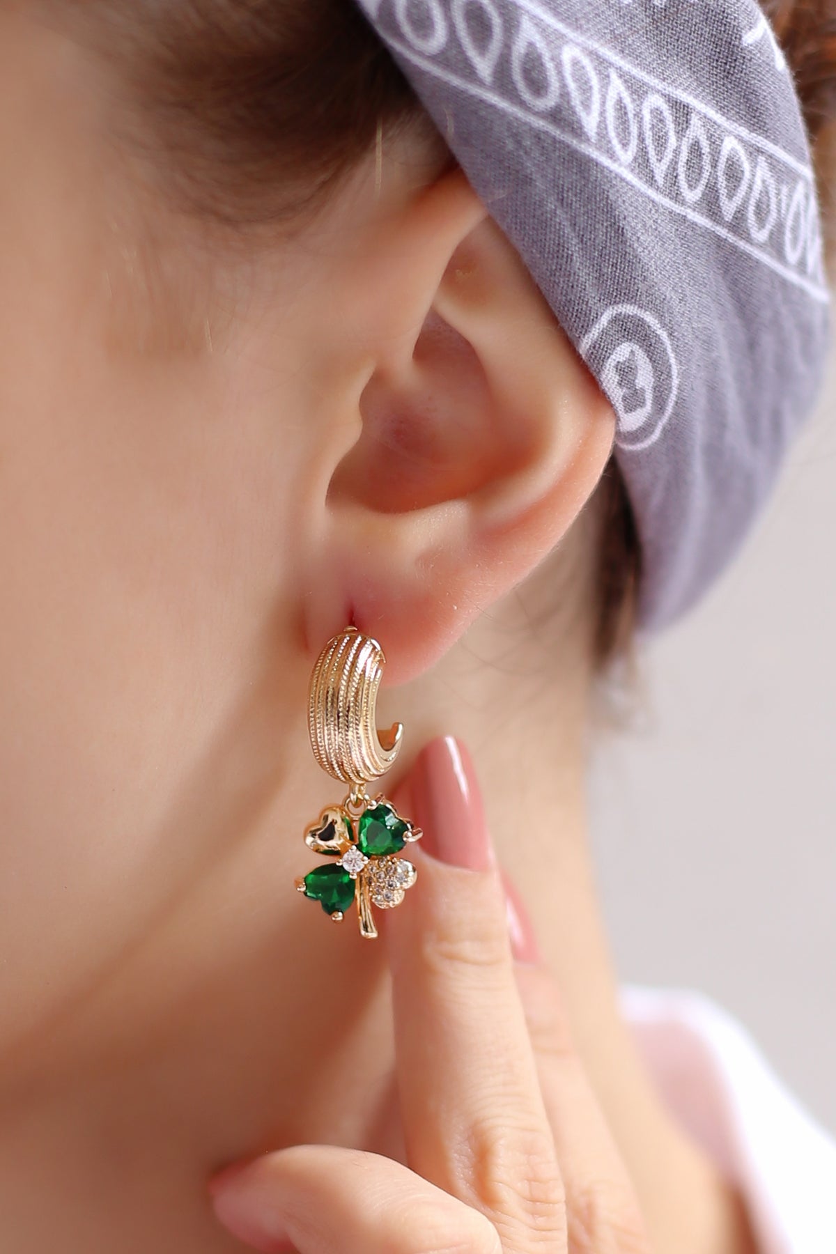 Boucles D'oreilles Zircon