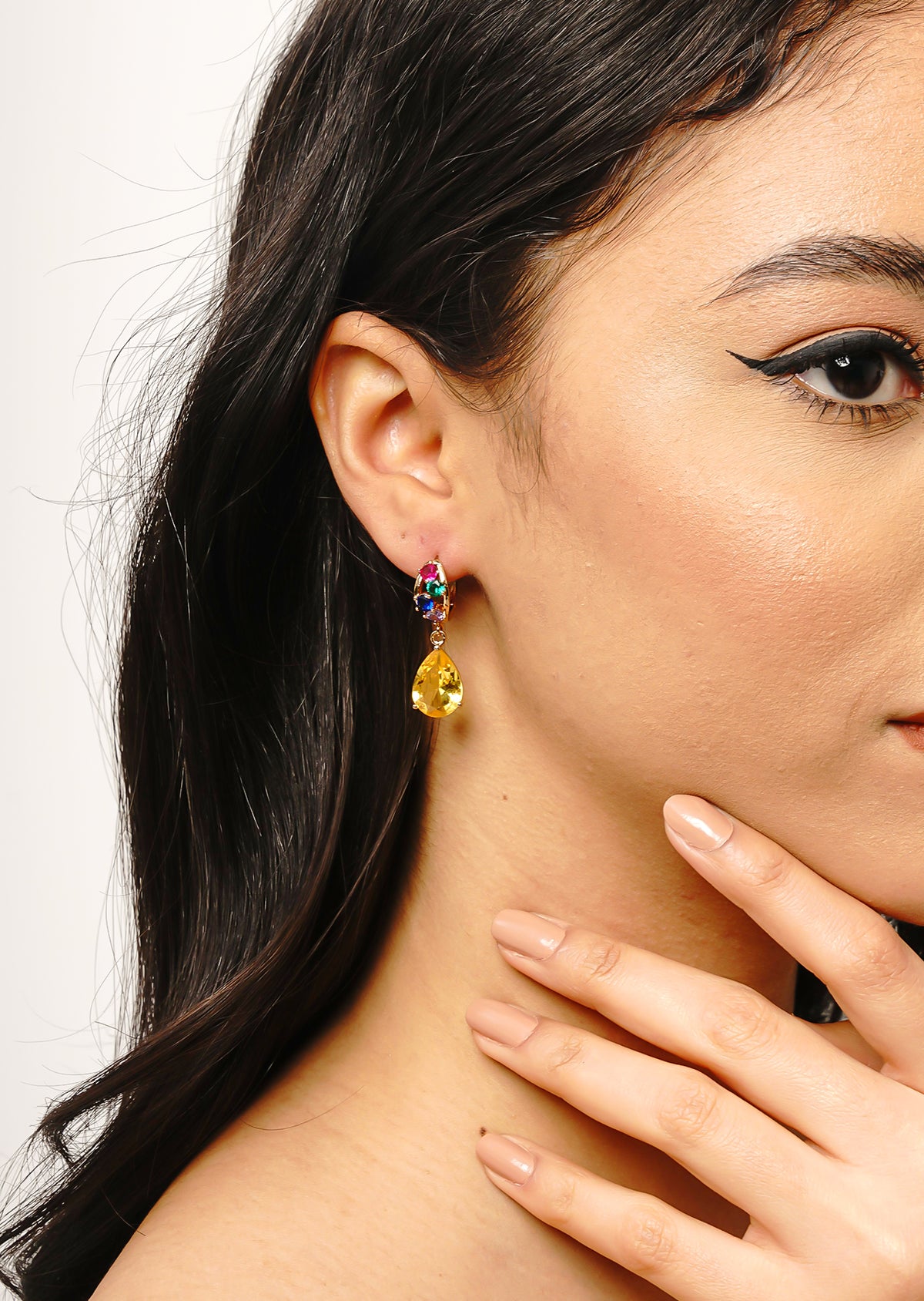 Boucles D'oreilles Zircon