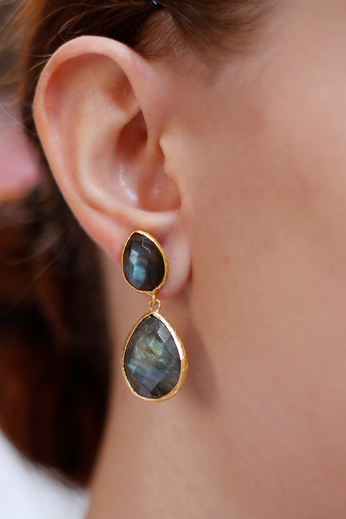 Labradorite Boucles d'oreilles