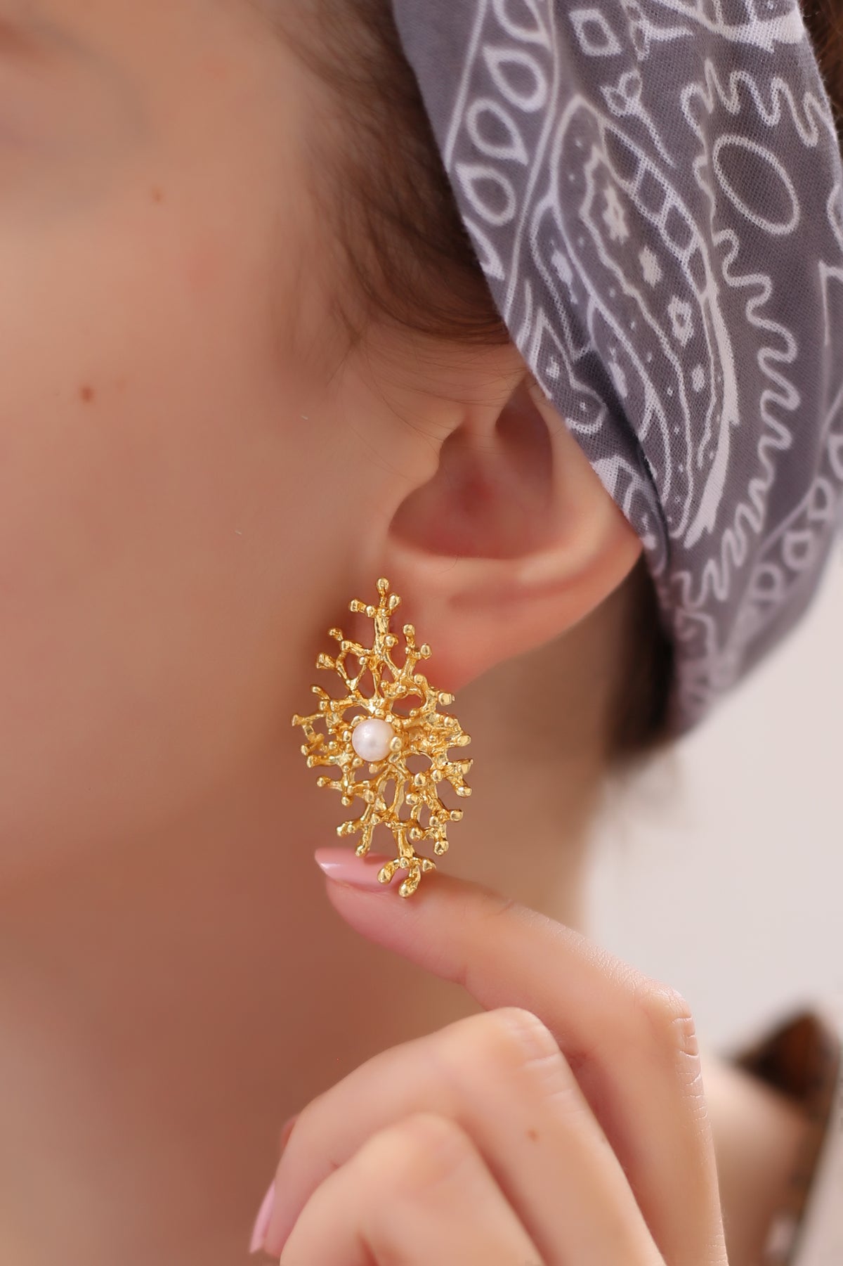 Zircon Boucles d'oreilles