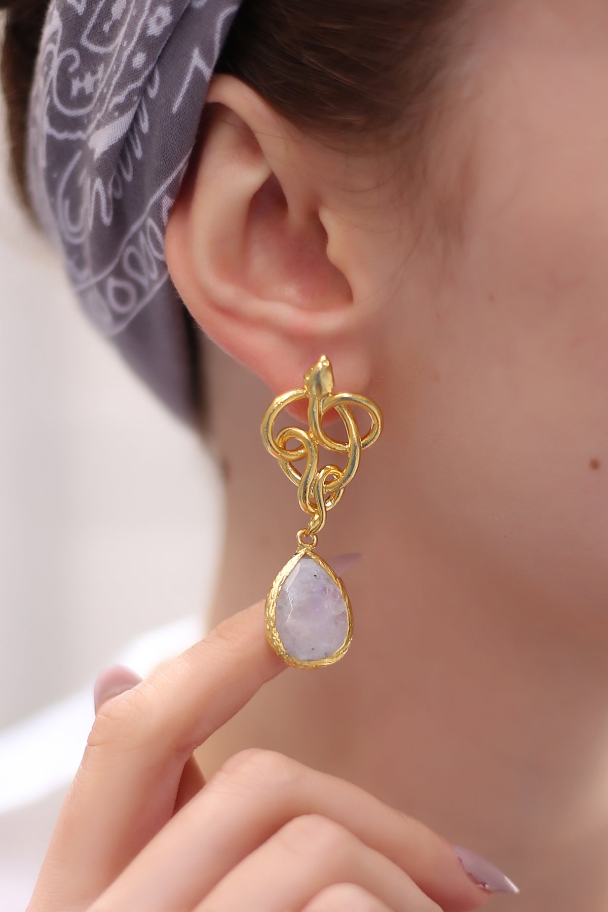 Moonstone Earrings