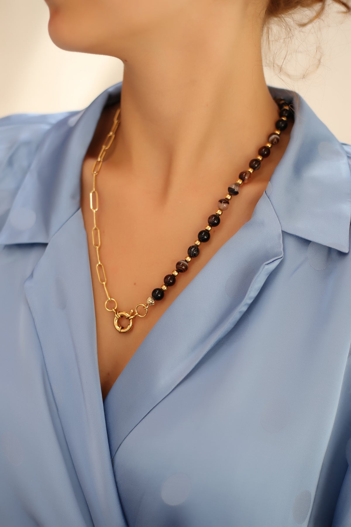 Agate Collier
